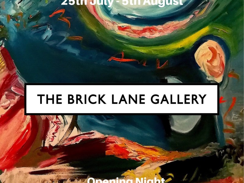 at Brick Lane Gallery of Londra my exhibition and musician-pictorial performance